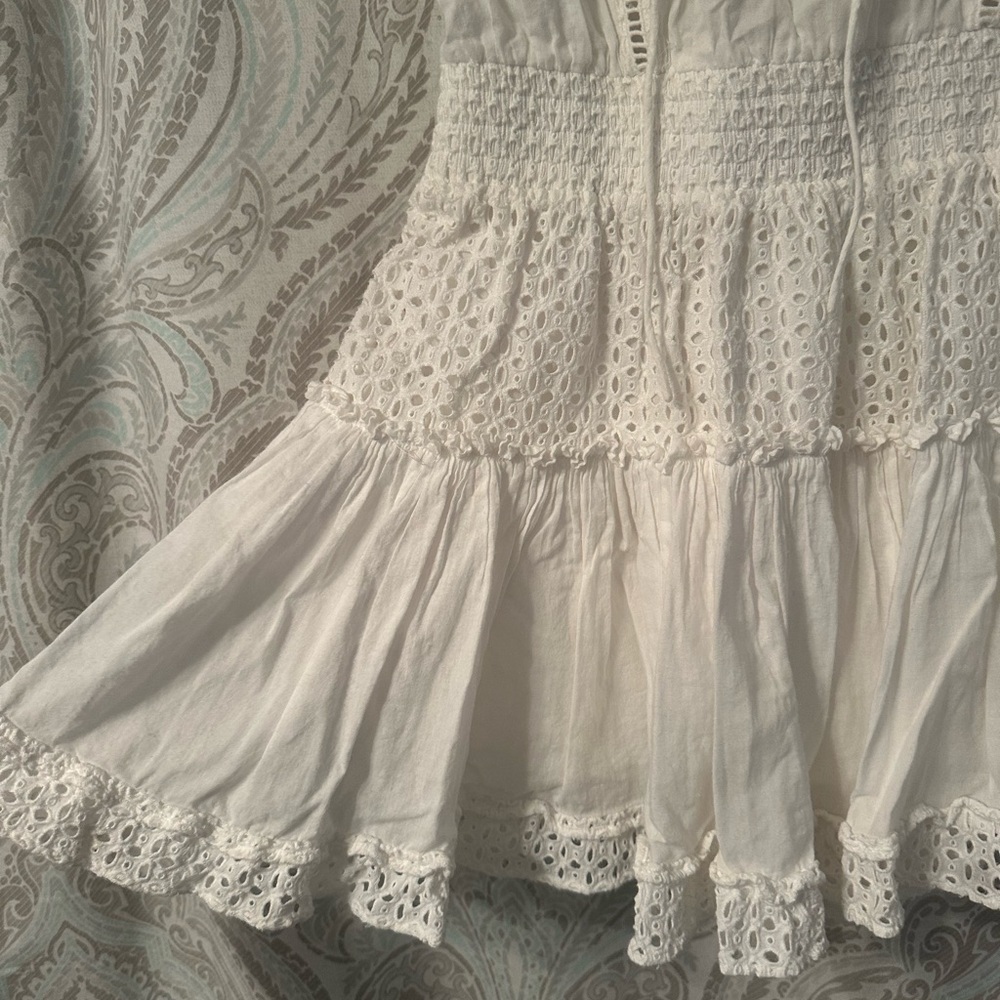 MISA Los Angeles Eyelet Trimmed Dress - Picture 4 of 7